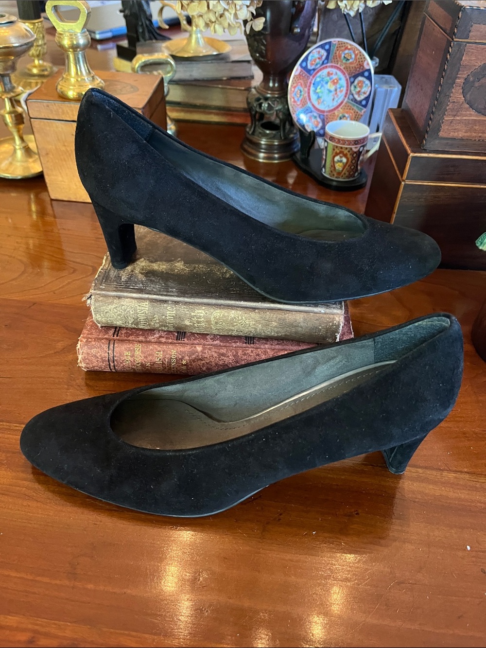 Stuart Weitzman Suede Pumps